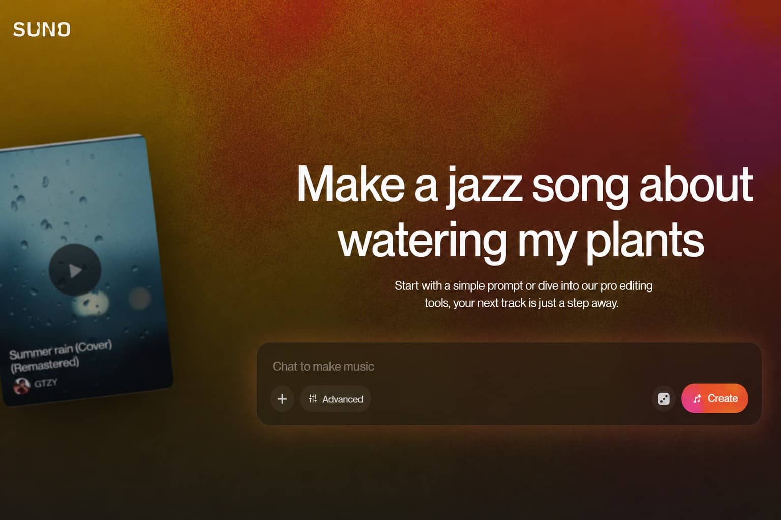 Suno AI Music maker